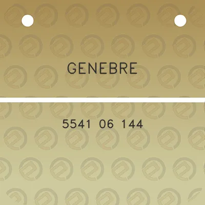 genebre-5541-06-144