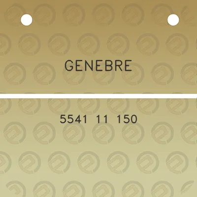 genebre-5541-11-150