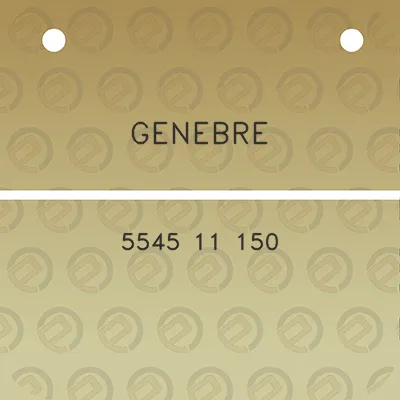 genebre-5545-11-150