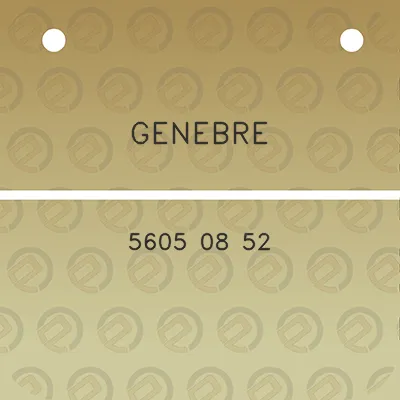 genebre-5605-08-52