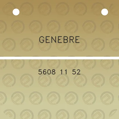 genebre-5608-11-52