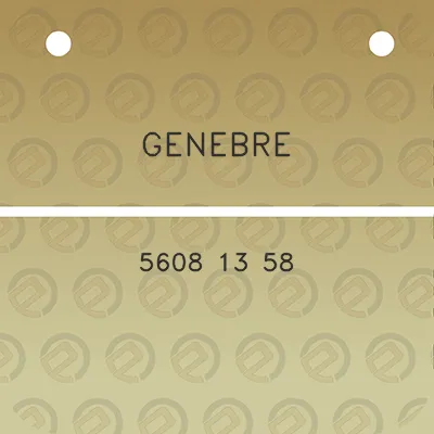 genebre-5608-13-58