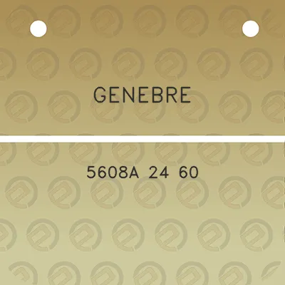 genebre-5608a-24-60