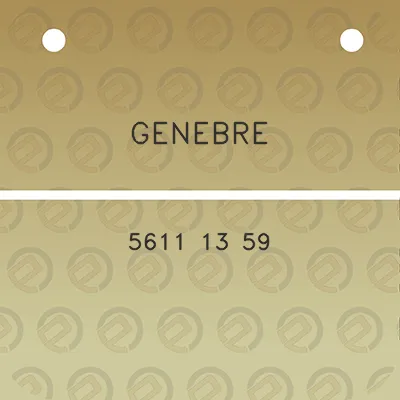 genebre-5611-13-59