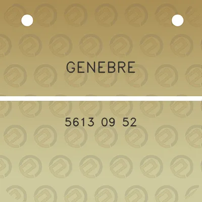 genebre-5613-09-52