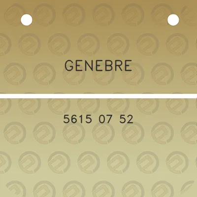 genebre-5615-07-52