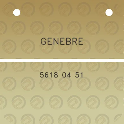 genebre-5618-04-51