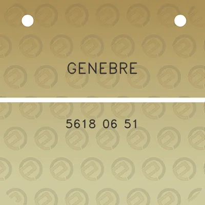 genebre-5618-06-51