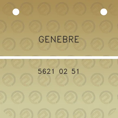 genebre-5621-02-51