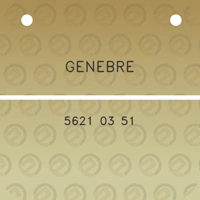 genebre-5621-03-51