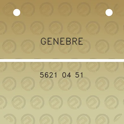 genebre-5621-04-51