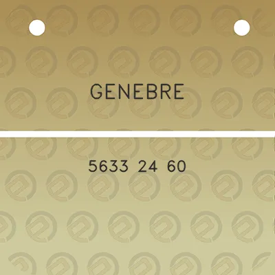 genebre-5633-24-60