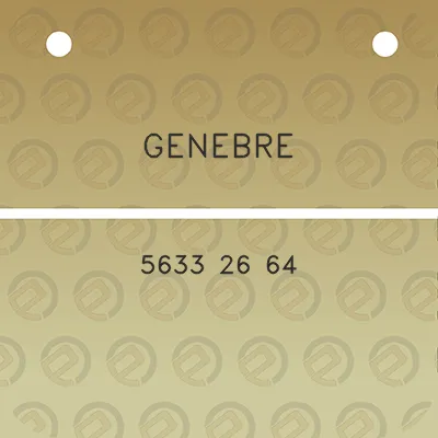 genebre-5633-26-64