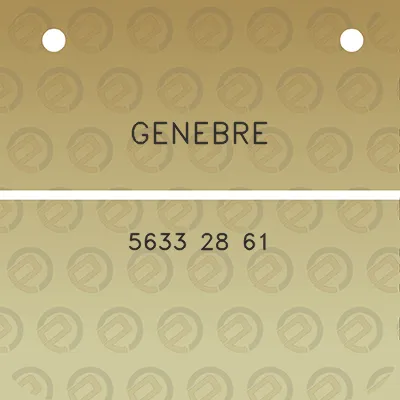 genebre-5633-28-61