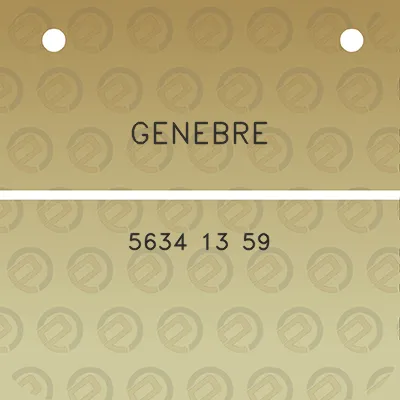 genebre-5634-13-59