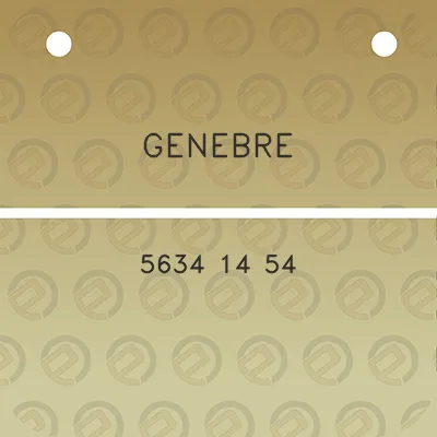 genebre-5634-14-54