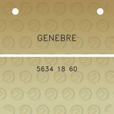 genebre-5634-18-60