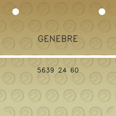 genebre-5639-24-60