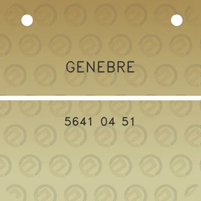 genebre-5641-04-51