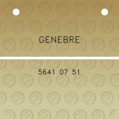 genebre-5641-07-51