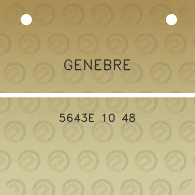 genebre-5643e-10-48