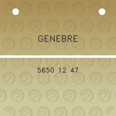 genebre-5650-12-47