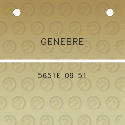 genebre-5651e-09-51