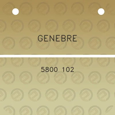 genebre-5800-102