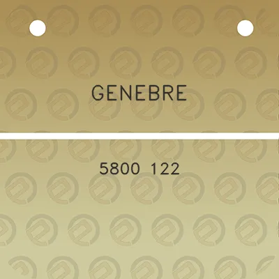 genebre-5800-122