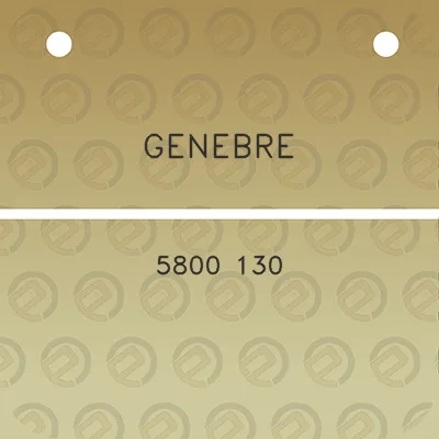 genebre-5800-130