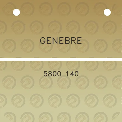 genebre-5800-140