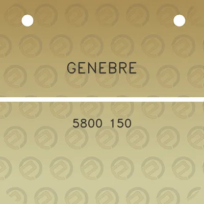 genebre-5800-150