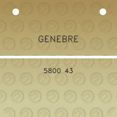 genebre-5800-43