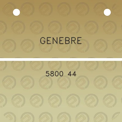 genebre-5800-44