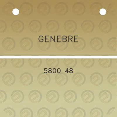 genebre-5800-48