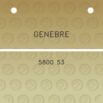 genebre-5800-53