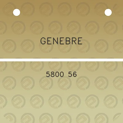 genebre-5800-56