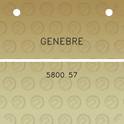 genebre-5800-57