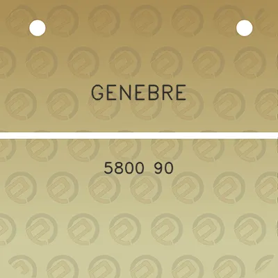 genebre-5800-90