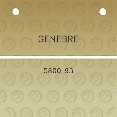 genebre-5800-95