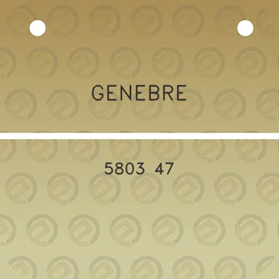 genebre-5803-47