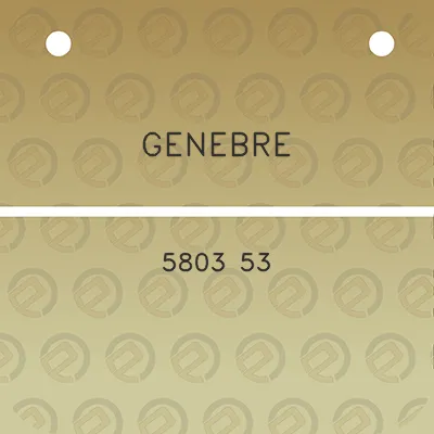 genebre-5803-53