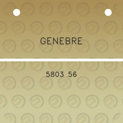 genebre-5803-56