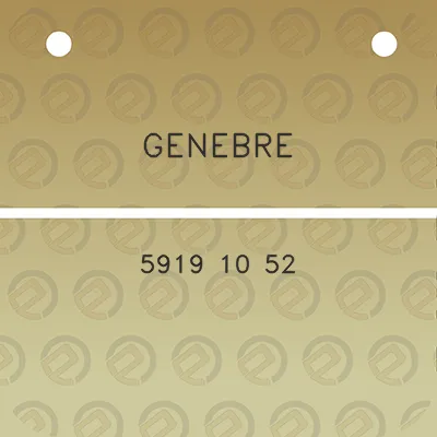 genebre-5919-10-52