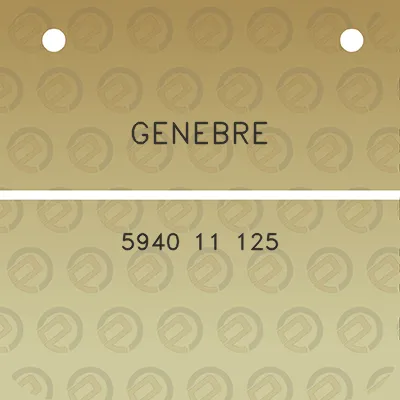 genebre-5940-11-125