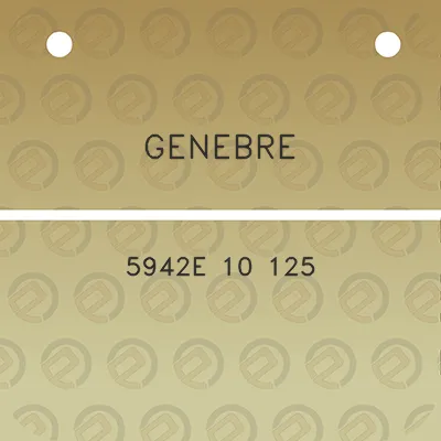 genebre-5942e-10-125