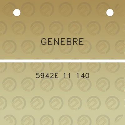 genebre-5942e-11-140