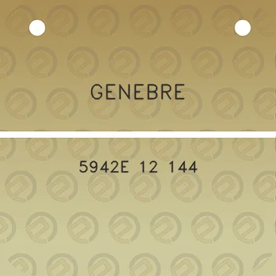 genebre-5942e-12-144