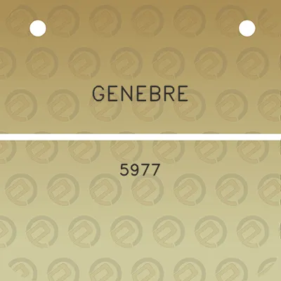 genebre-5977