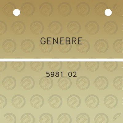 genebre-5981-02